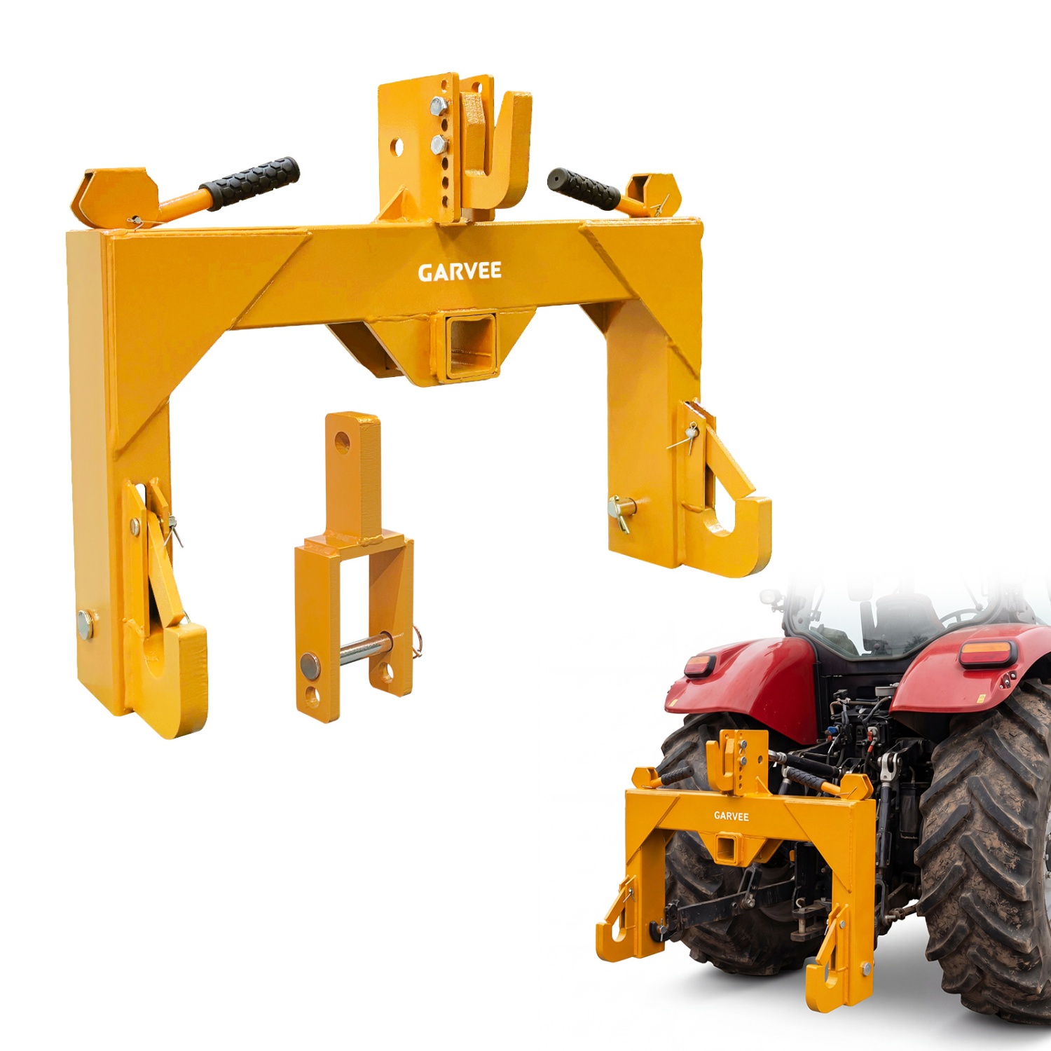 Heavy Equipment Operator - Heavy Duty 3-Point Quick Hitch for