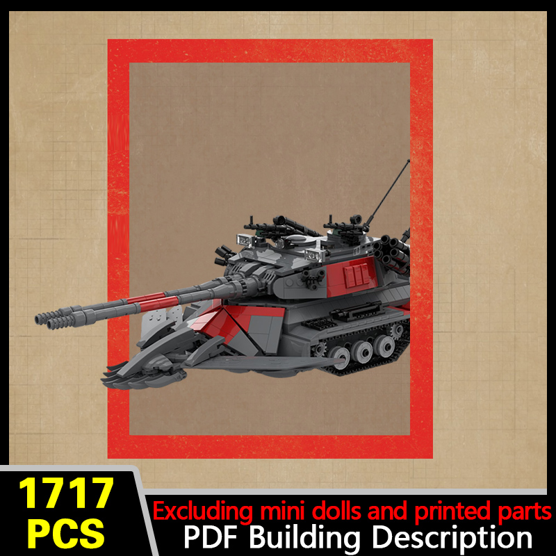 Heavy Equipment Armor - Heavy Armored Tank Model MOC Building