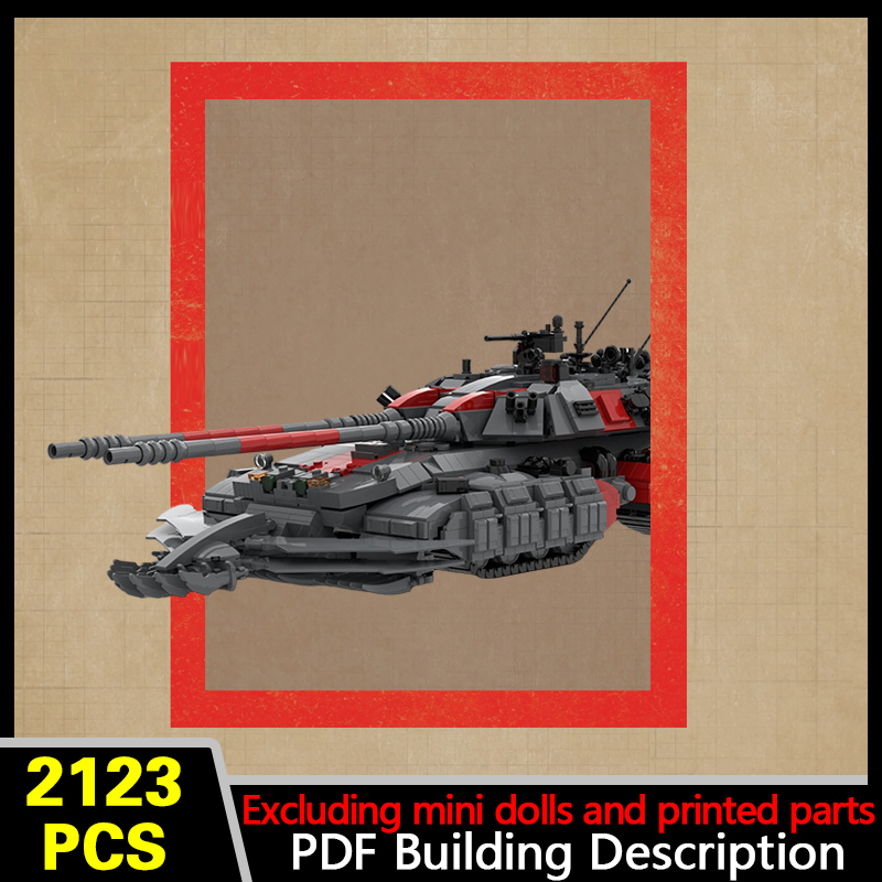 Heavy Equipment Armor - Heavy Armored Tank Model MOC Building