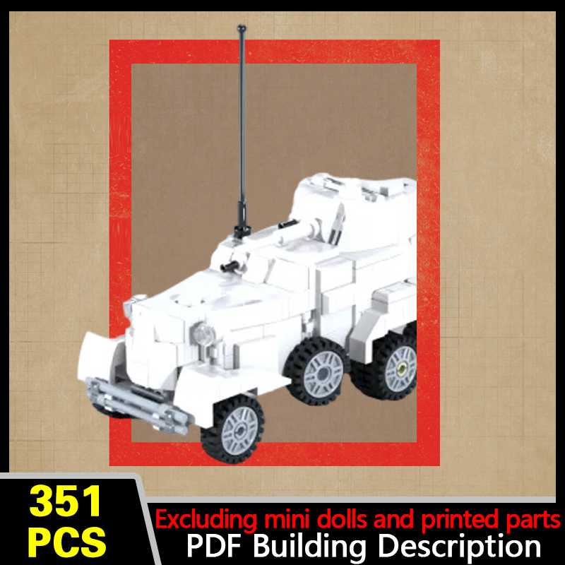 Heavy Equipment Armor - BA-10 Heavy Armored Car Model MOC