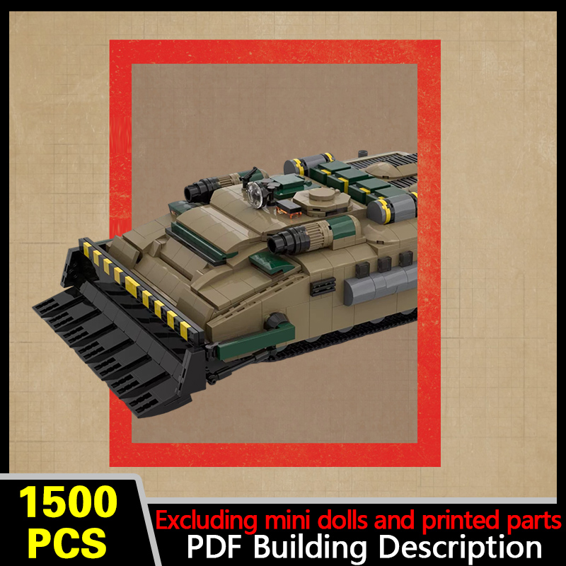 Heavy Equipment Armor - Heavy Armored Vehicle Model MOC Building