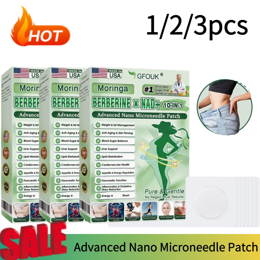 Heavy Equipment Stickers - Portable 10-in-1 Berberine X NAD+ Patches