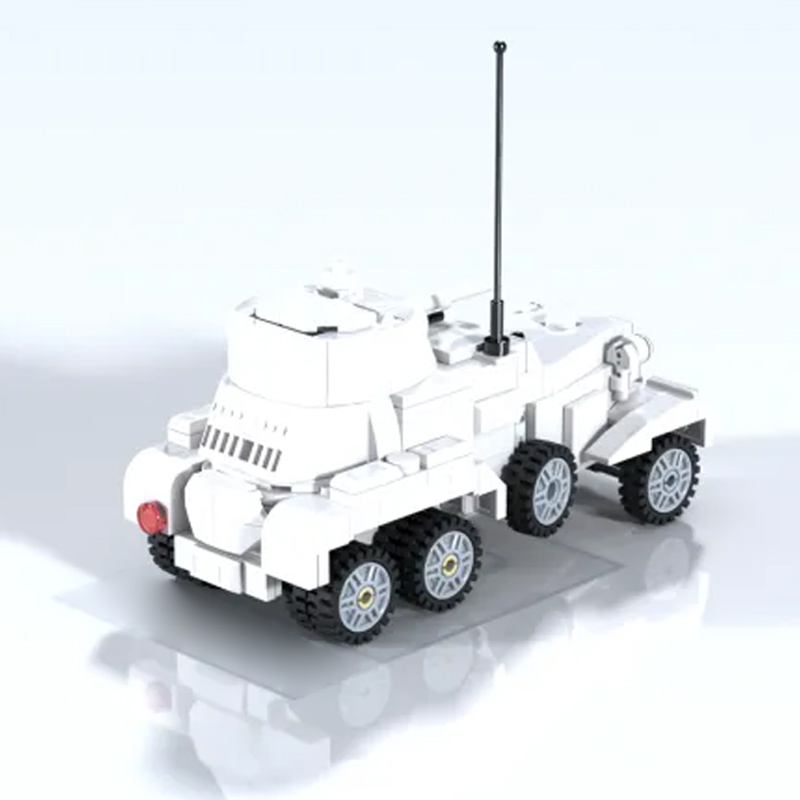 BA-10 Heavy Armored Car Model  - Heavy Equipment Armor review and price