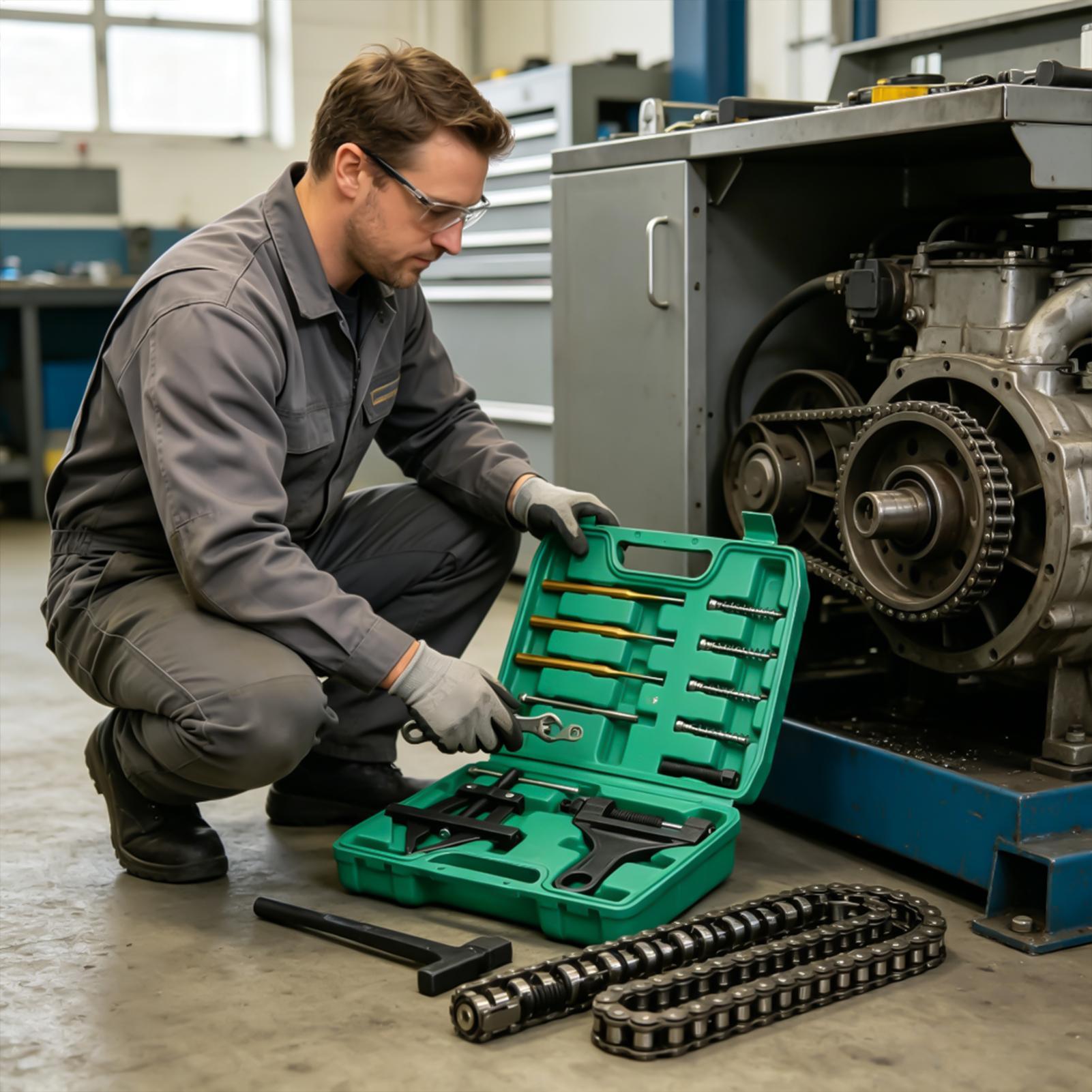 Roller Chain Breaker Tool 60-2 - Heavy Equipment Breaker review and price
