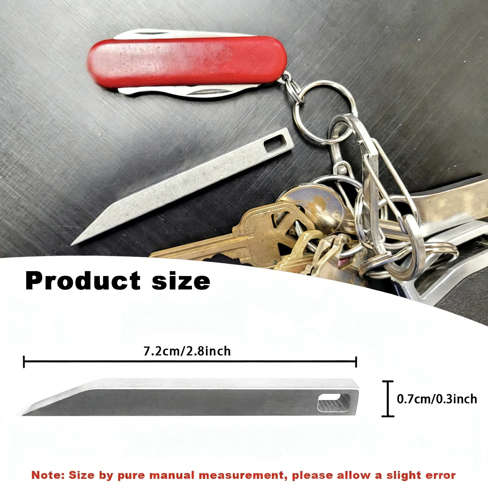 Heavy Duty Keychain Prybar EDC - Heavy Equipment Operator review and price