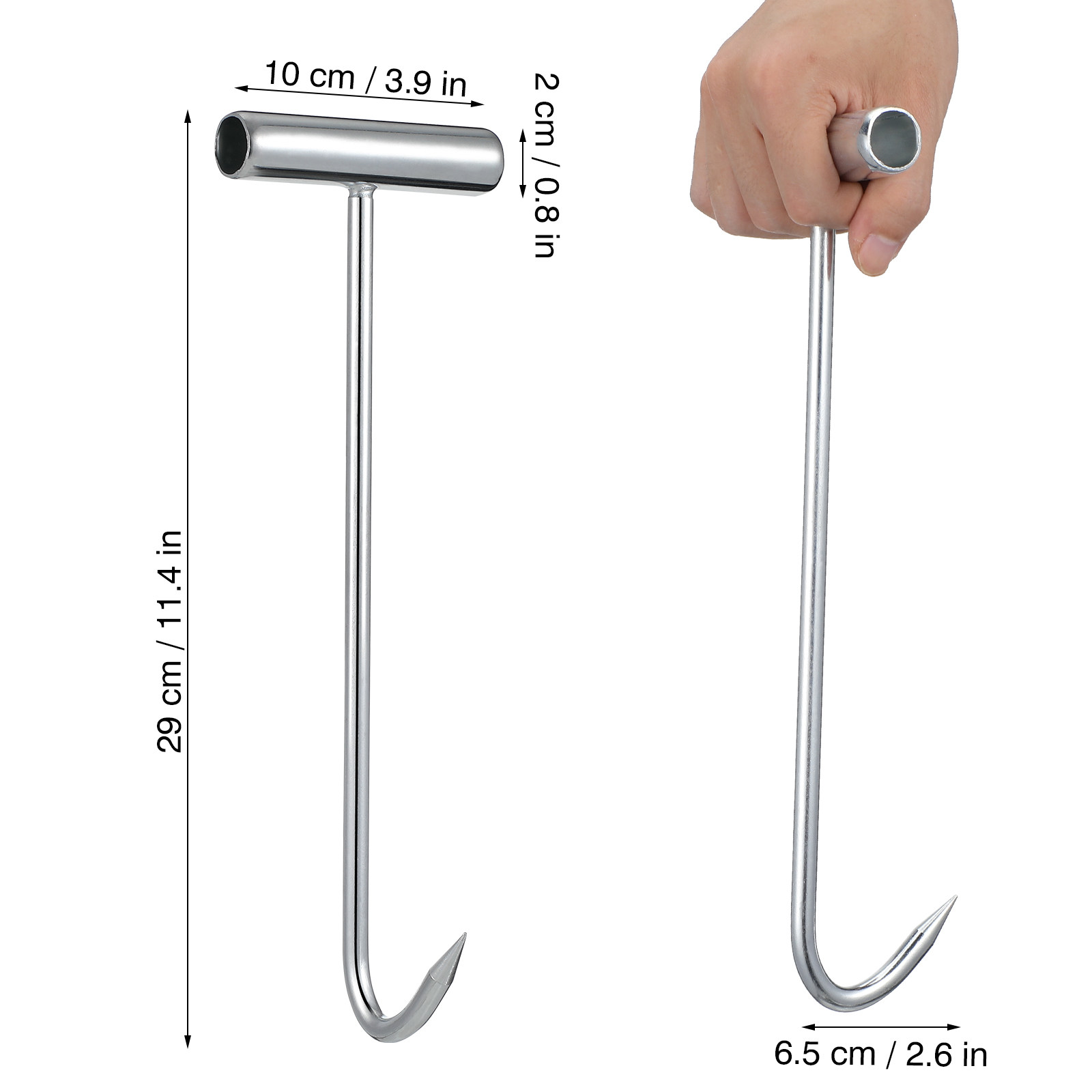 2 Pcs Manhole Cover Hooks Manh - Manhole Cover Lifting review and price