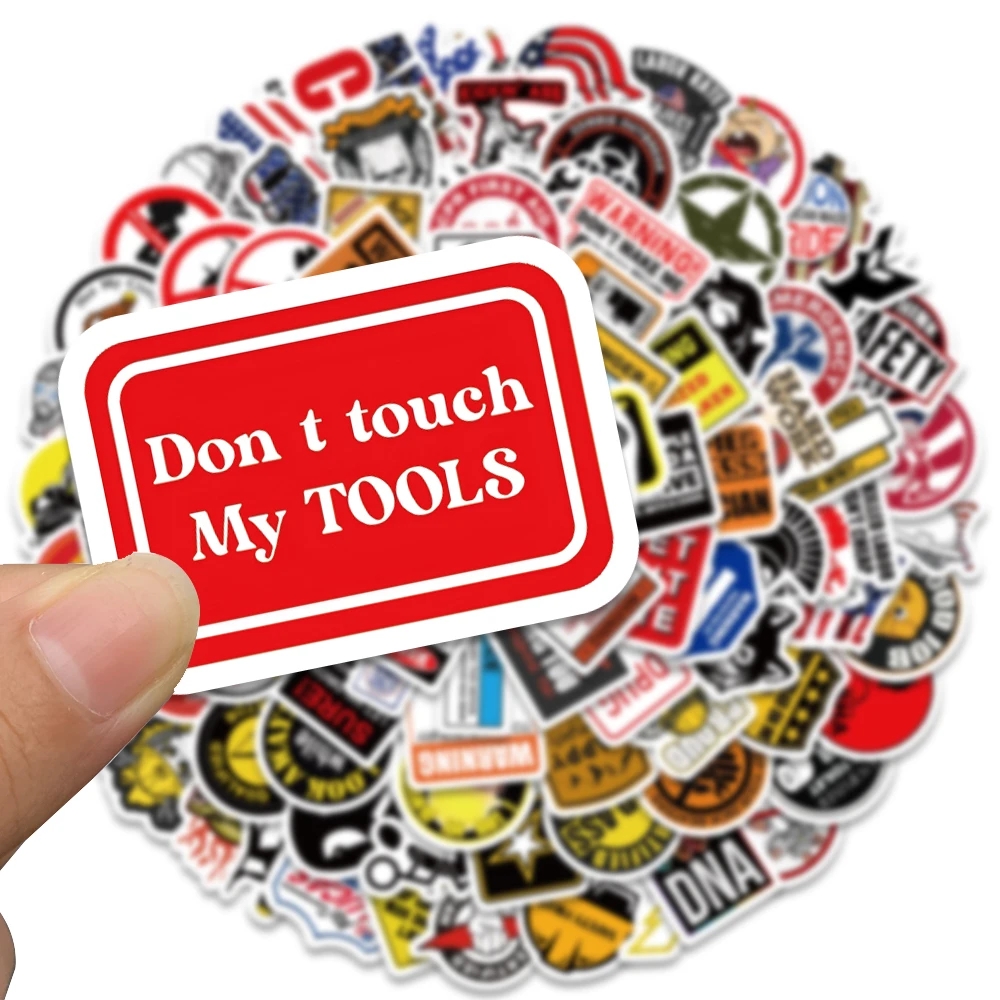98PCS Funny Hard Hat Brand Sig - Heavy Equipment Stickers review and price