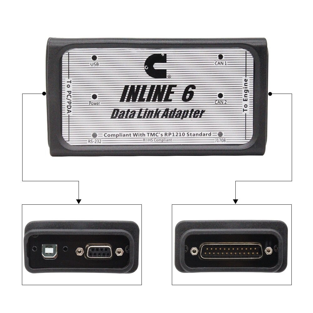 INLINE 6 V8.7 V7.62 Data Heavy - Heavy Equipment Diagnostic Tool review and price